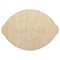 Sleeping Lemon Unfinished Wood Shape Piece Cutout for DIY Craft Projects